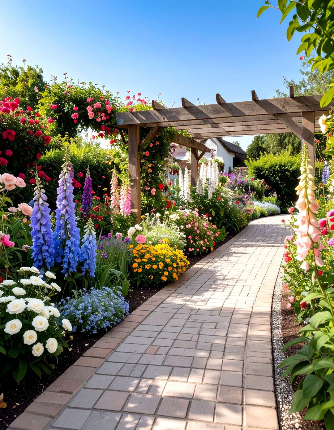 The English Cottage Garden - 30 garden design software ideas