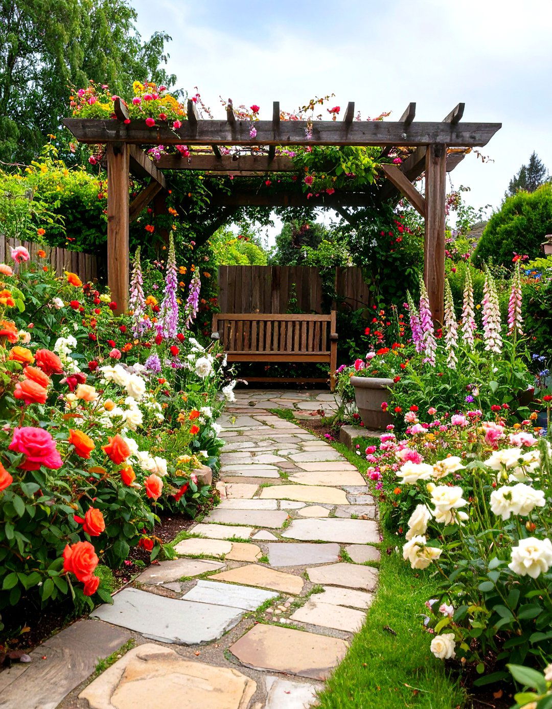 The English Cottage Garden - 30 garden decor ideas