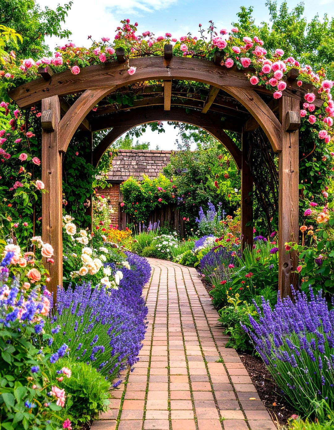 The English Cottage Garden - 30 garden ideas for backyard