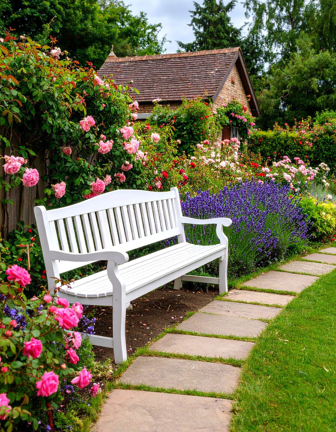 The English Cottage Garden Backyard - 30 backyard furniture ideas