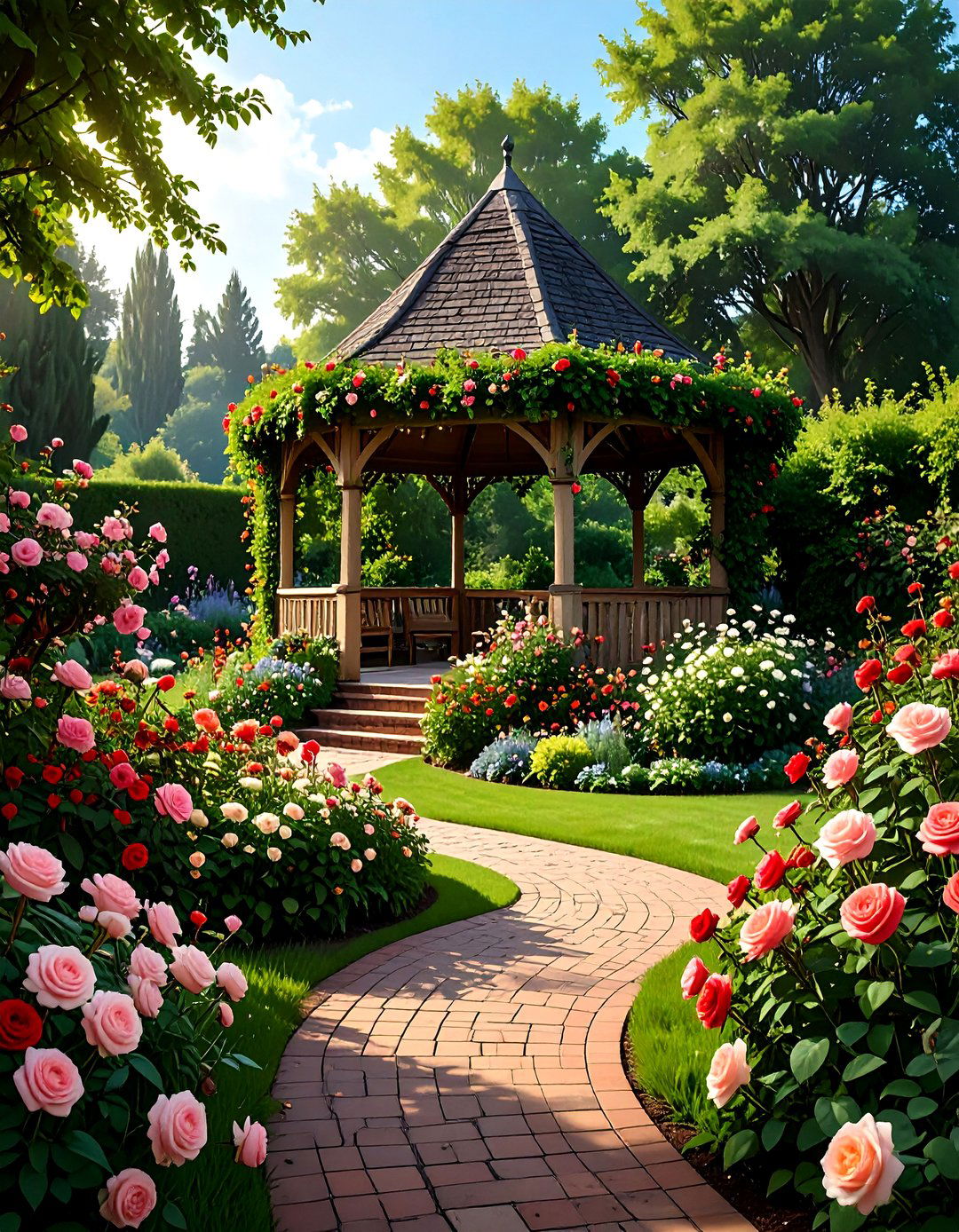 The English Cottage Garden Escape - 30 big backyard ideas