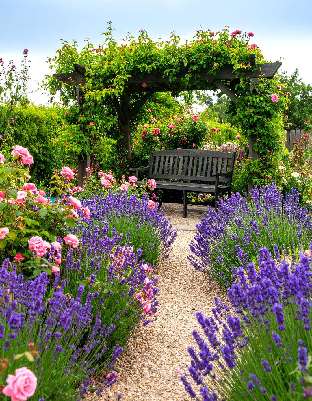 The English Cottage Garden Plan - 30 landscape design plans ideas