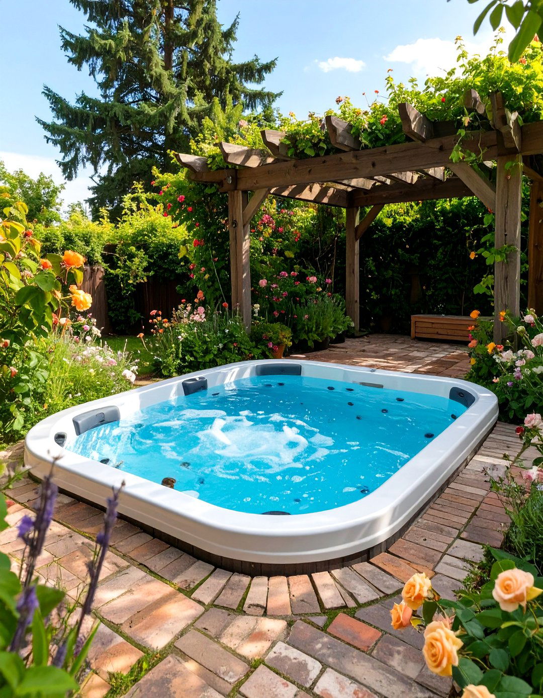 30 Above Ground Swim Spa Landscaping Ideas for You We Love Home Blog — free download