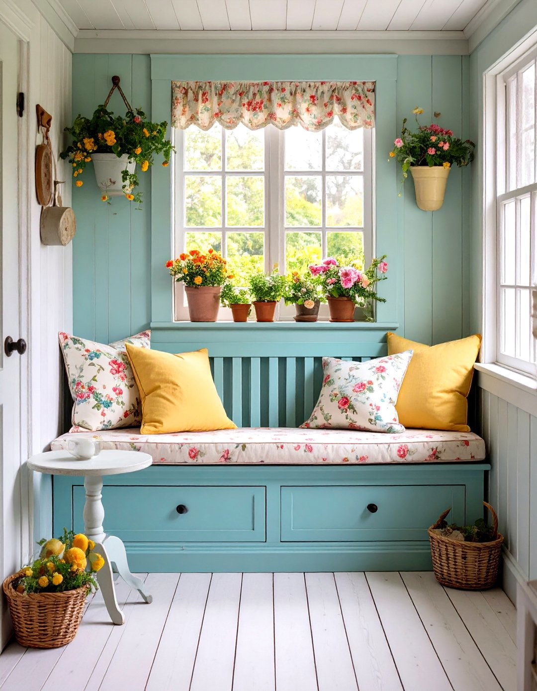 The English Cottage Kitchen Nook - 30 kitchen nook ideas
