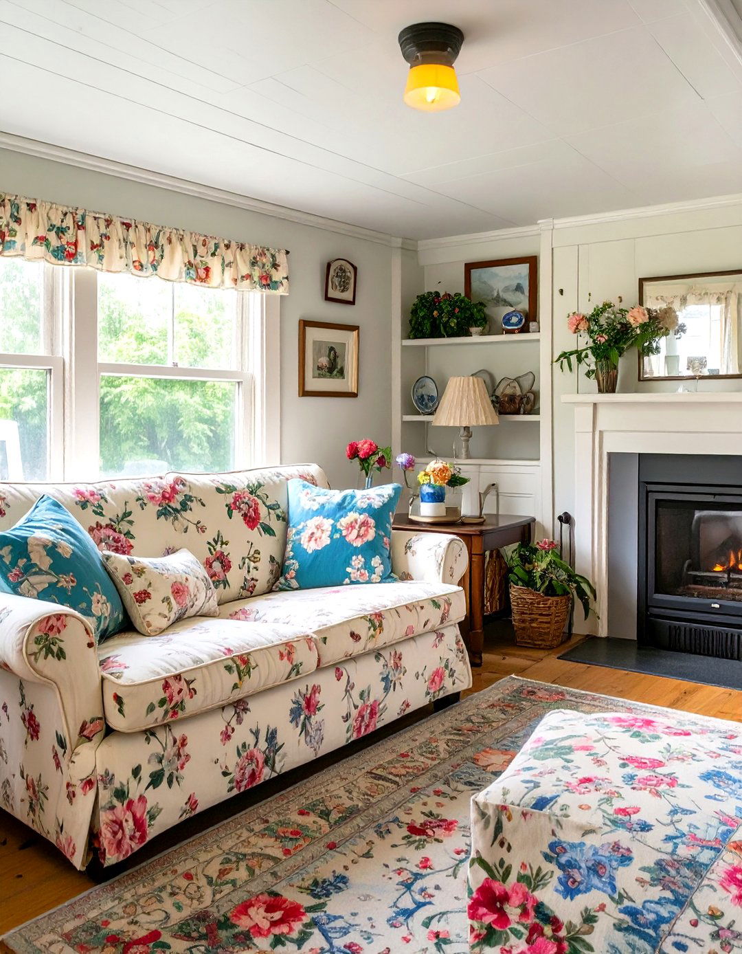 The English Cottage Living Room - 30 mobile home living room ideas