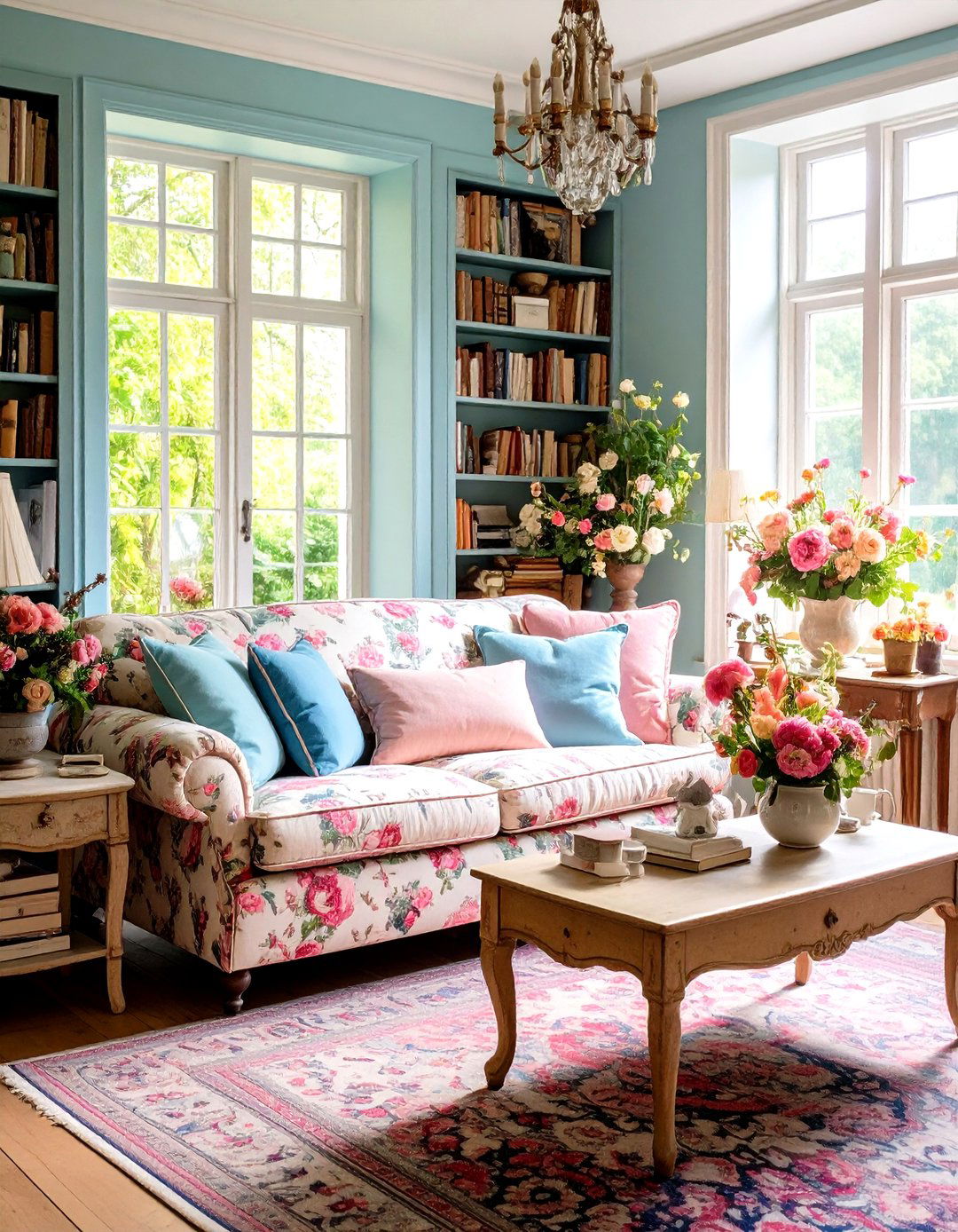 The English Cottage Living Room - 30 furniture ideas for living room