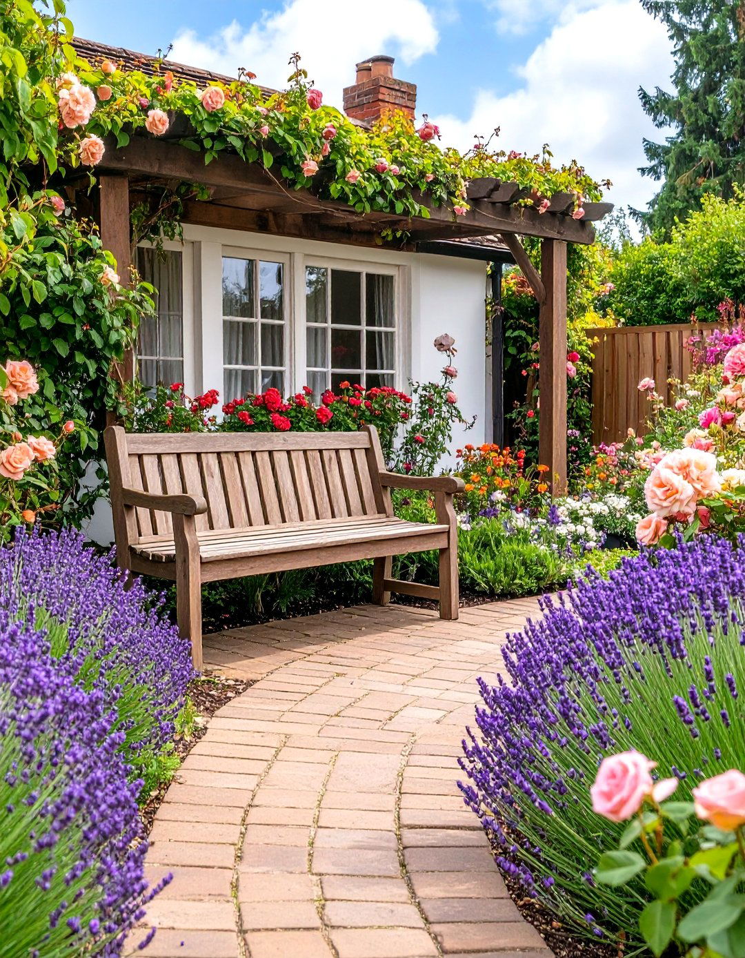 The English Cottage Style Garden - 30 backyard garden ideas