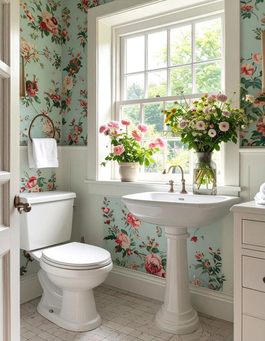 The English Country Garden Bathroom - 30 bathroom decoration ideas