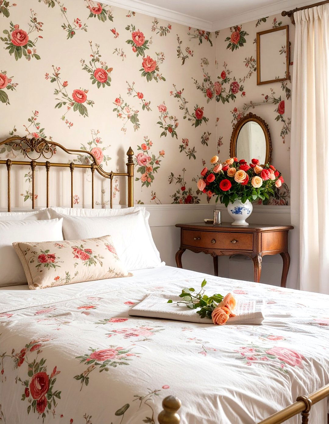 The English Country Garden Bedroom - 30 country bedroom ideas