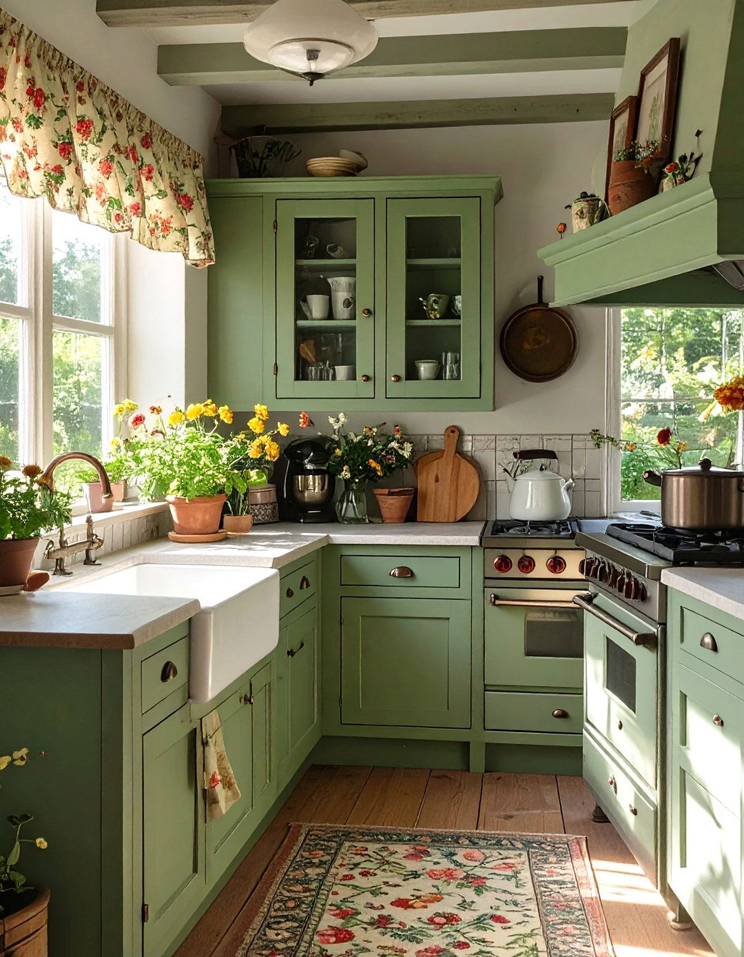 The English Country Garden Kitchen - 30 chefs kitchen design ideas