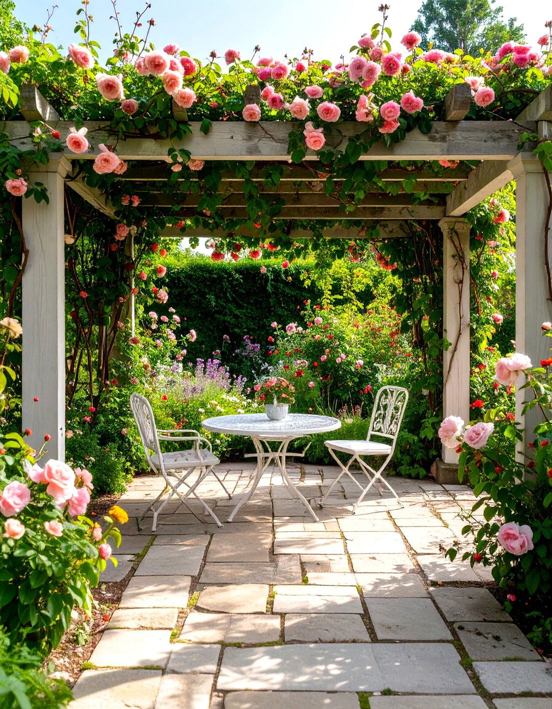 The English Country Garden Patio - 30 covered patio designs