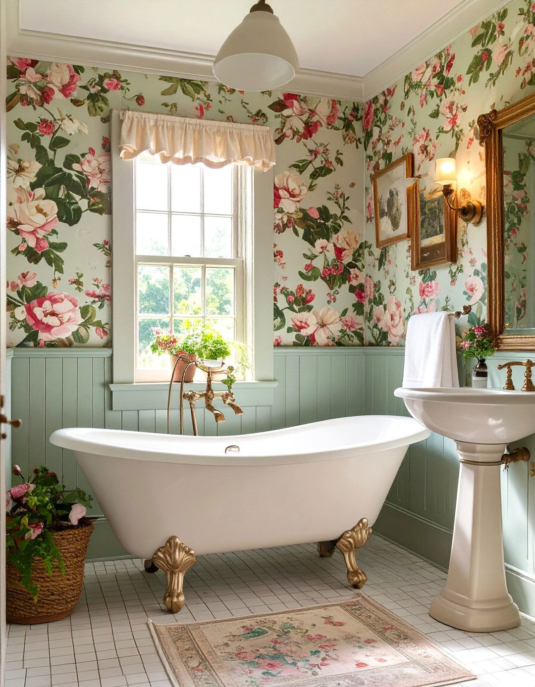 The English Countryside Bathroom - 30 bathroom update ideas