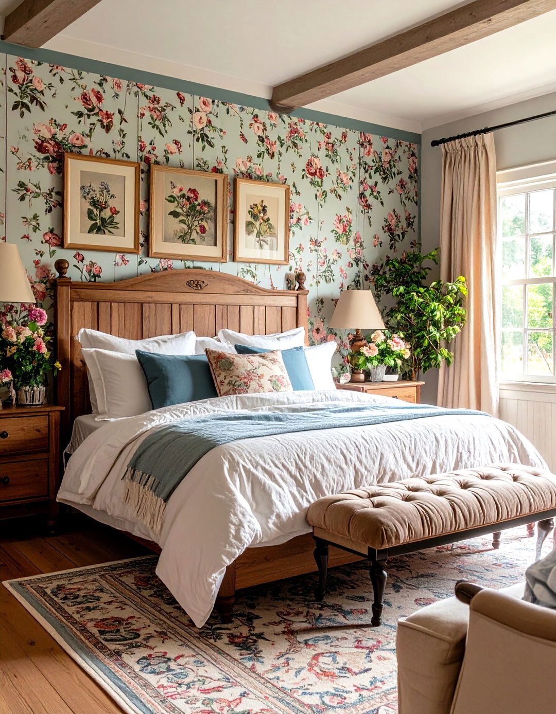 The English Countryside Bedroom - 30 elegant master bedroom ideas
