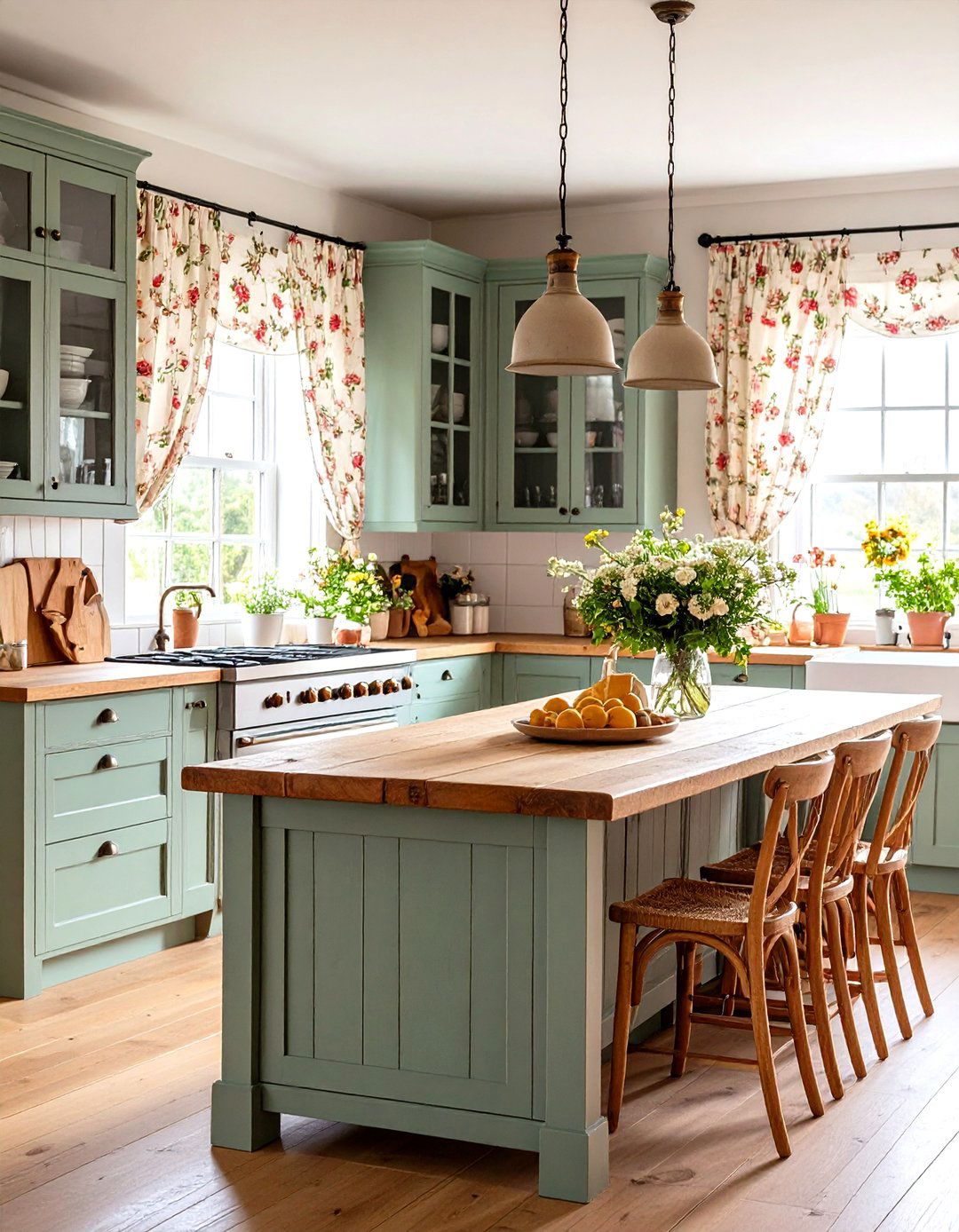 The English Countryside Farmhouse Kitchen - 30 farmhouse kitchen decor ideas