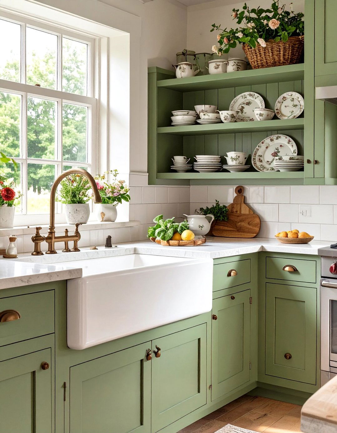 The English Countryside Farmhouse Kitchen - 30 ai modern farmhouse kitchen ideas