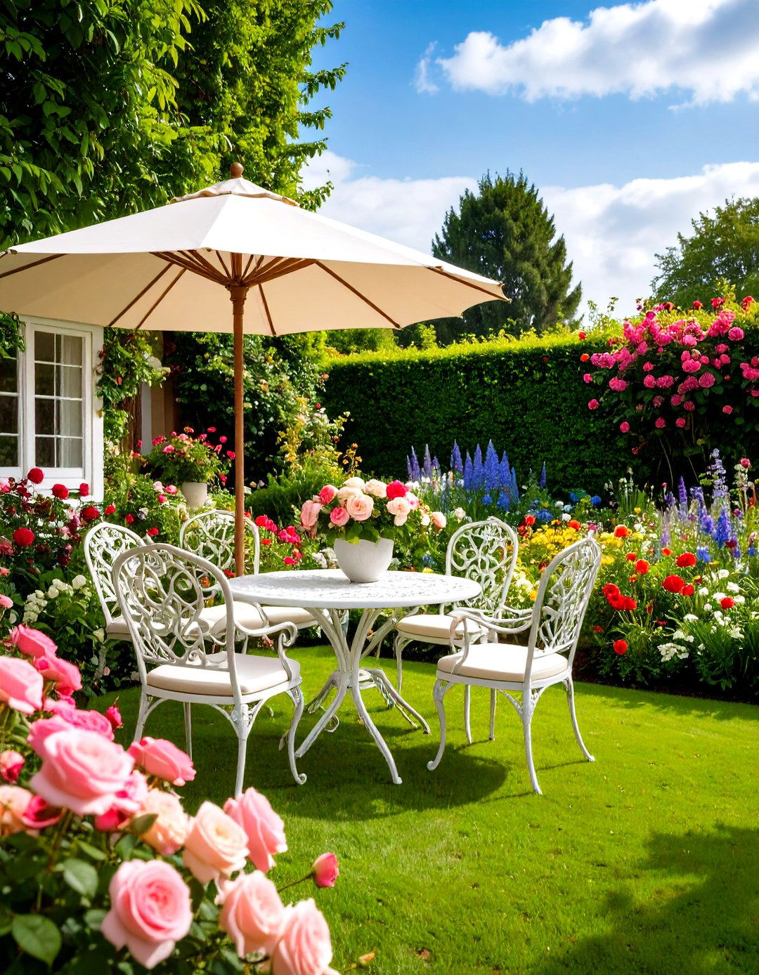 The English Tea Garden - 30 easy garden ideas