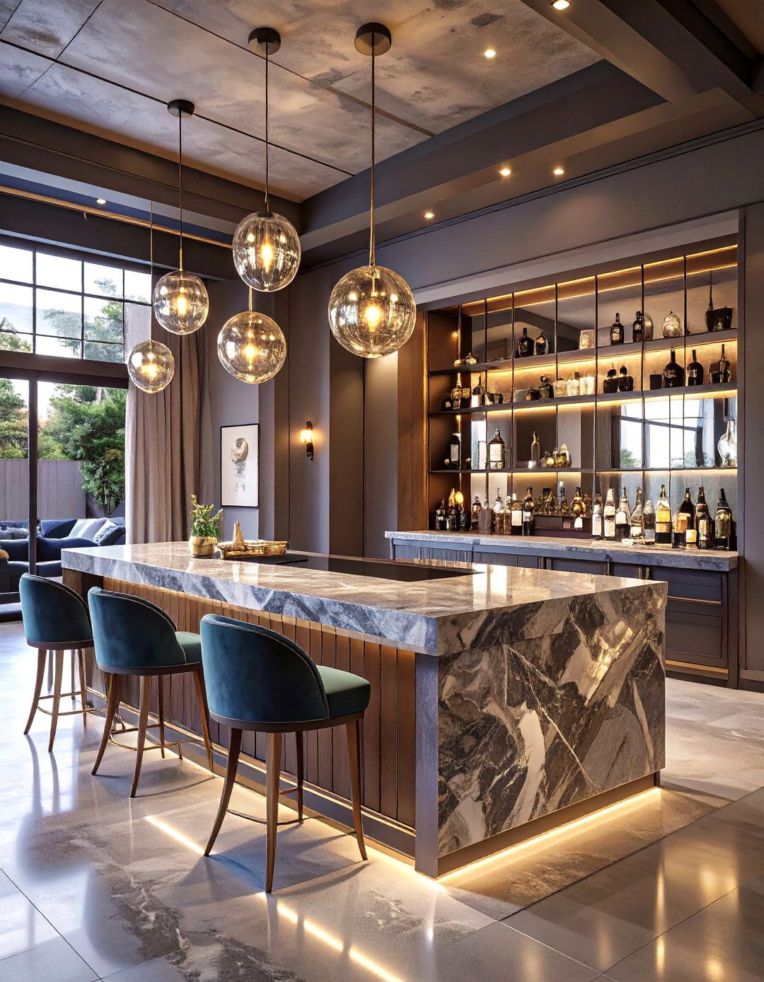 The Entertainers Bar and Lounge - 30 attached garage addition ideas