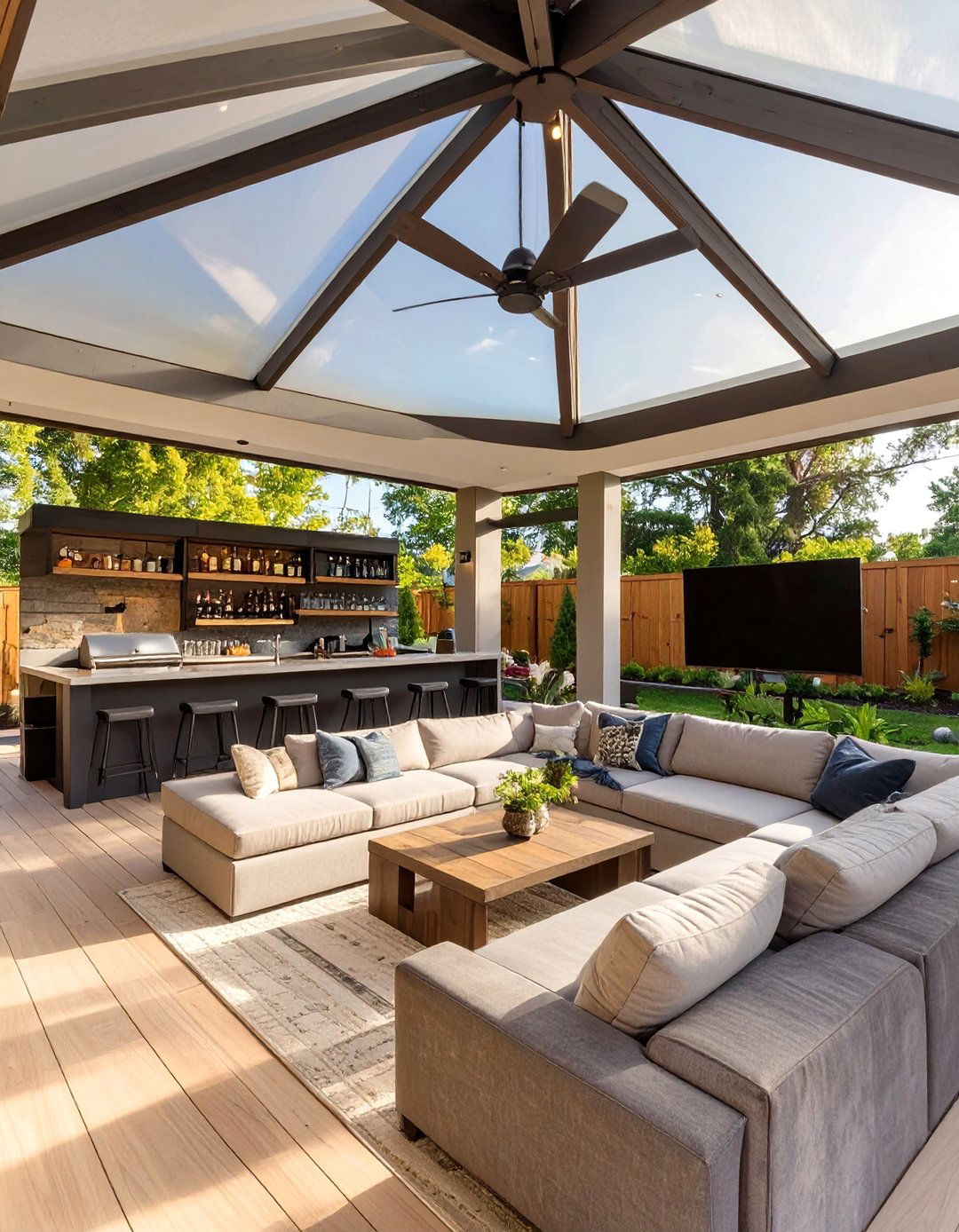 30 Gorgeous Deck Gazebo Ideas for Elegant Shading - We Love Home Blog