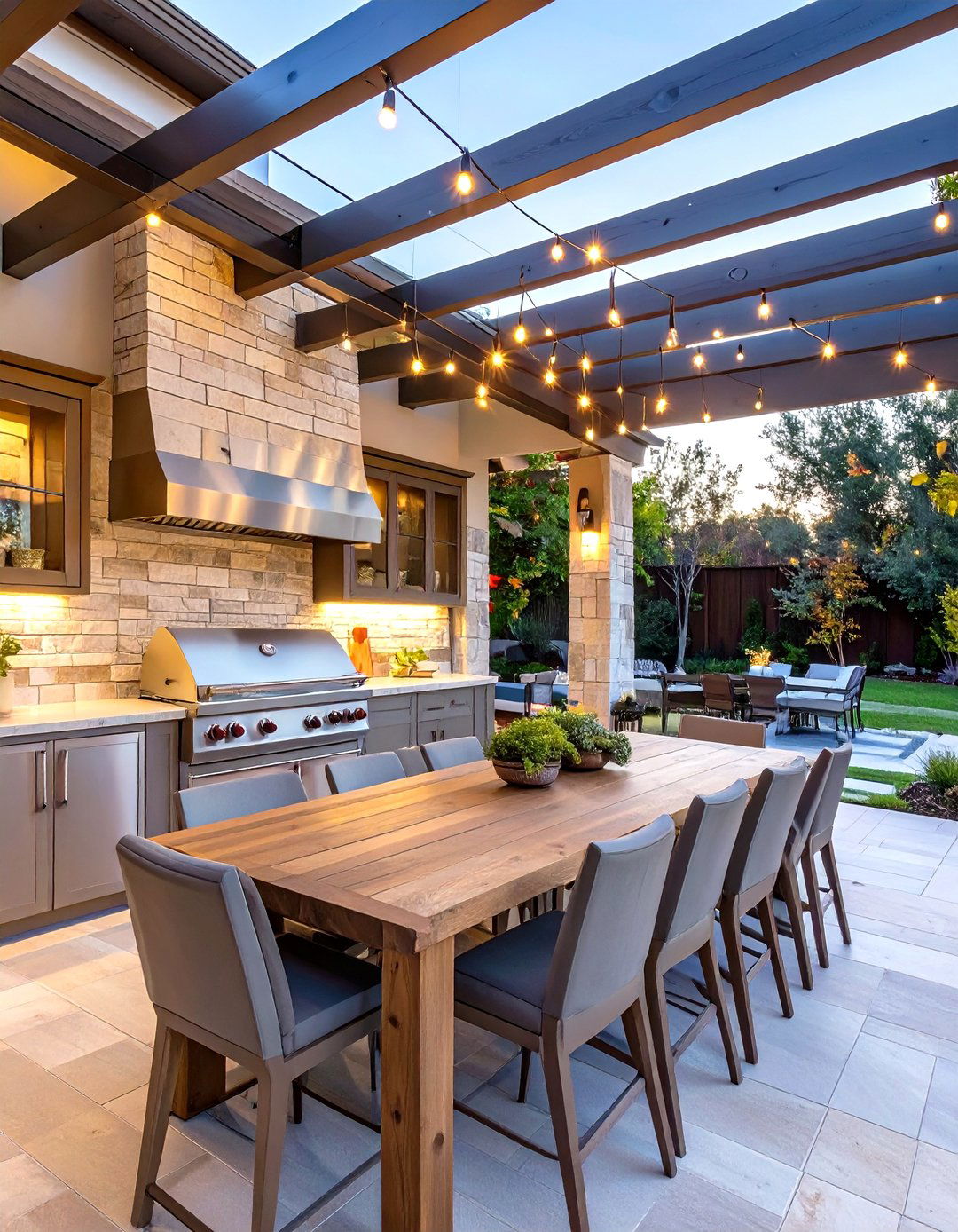 The Entertainers Outdoor Kitchen - 30 free landscape design online ideas