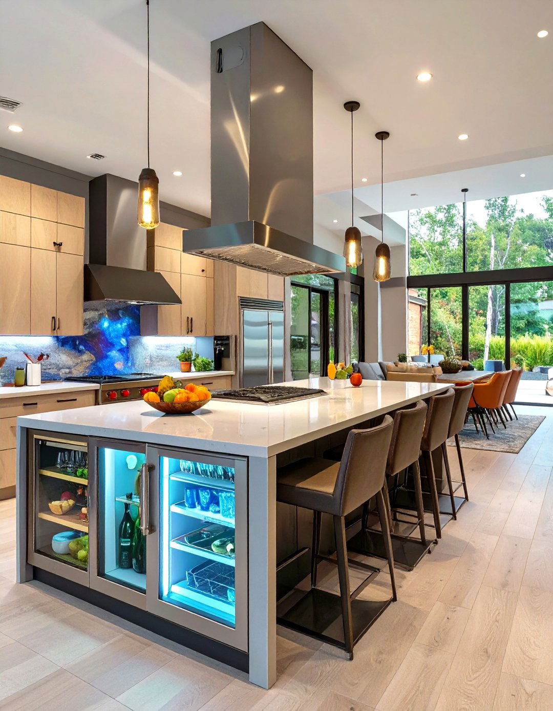 The Entertainment Focused Kitchen - 30 open kitchen ideas
