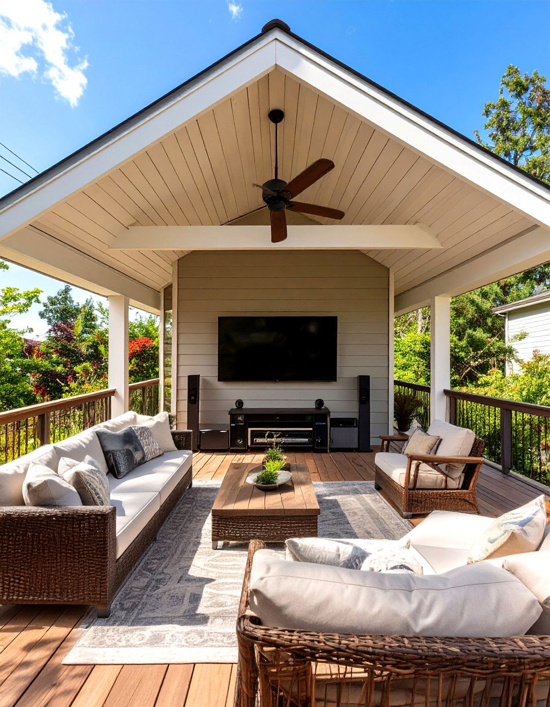 The Entertainment Hub Roof - 30 deck roof ideas