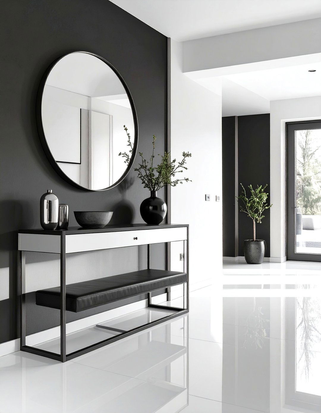 The Entryway as a Statement of Intent - 30 bauhaus interior design ideas