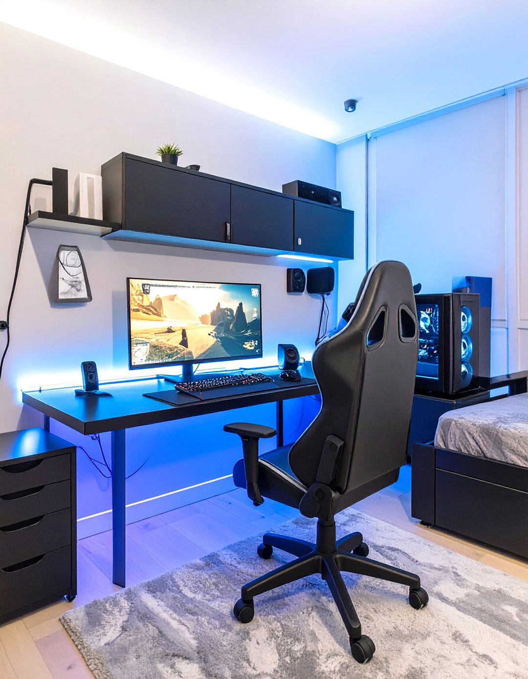 The Esports Arena Gaming Bedroom - 30 boys gaming bedroom ideas