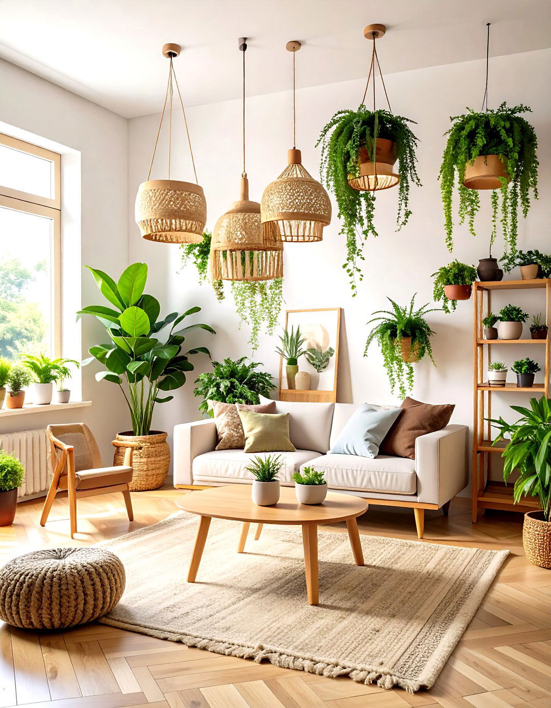 The Essential Plant Filled Biophilic Corner - 30 reddit interior design ideas