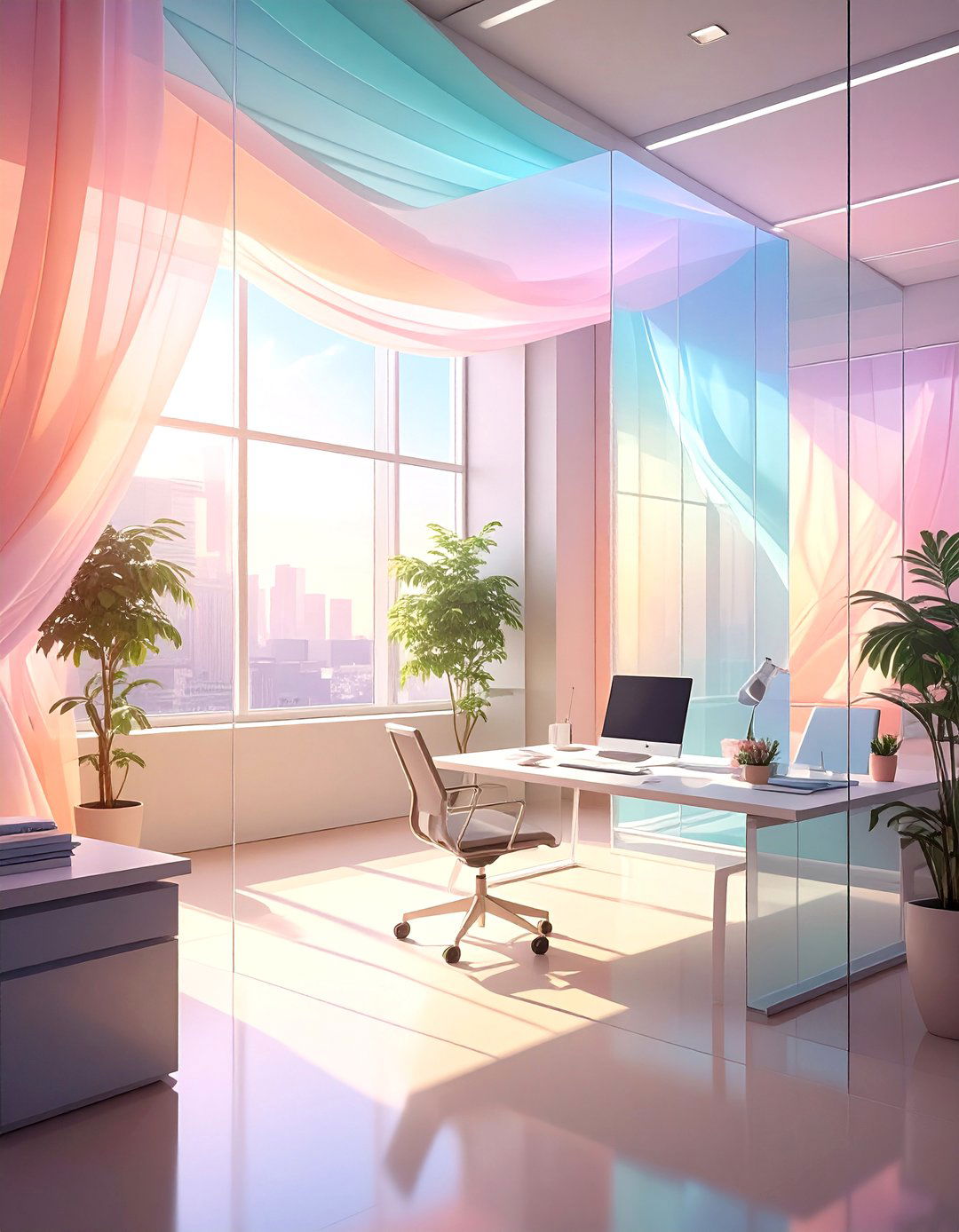 The Ethereal and Dreamlike Space - 30 modern office ideas