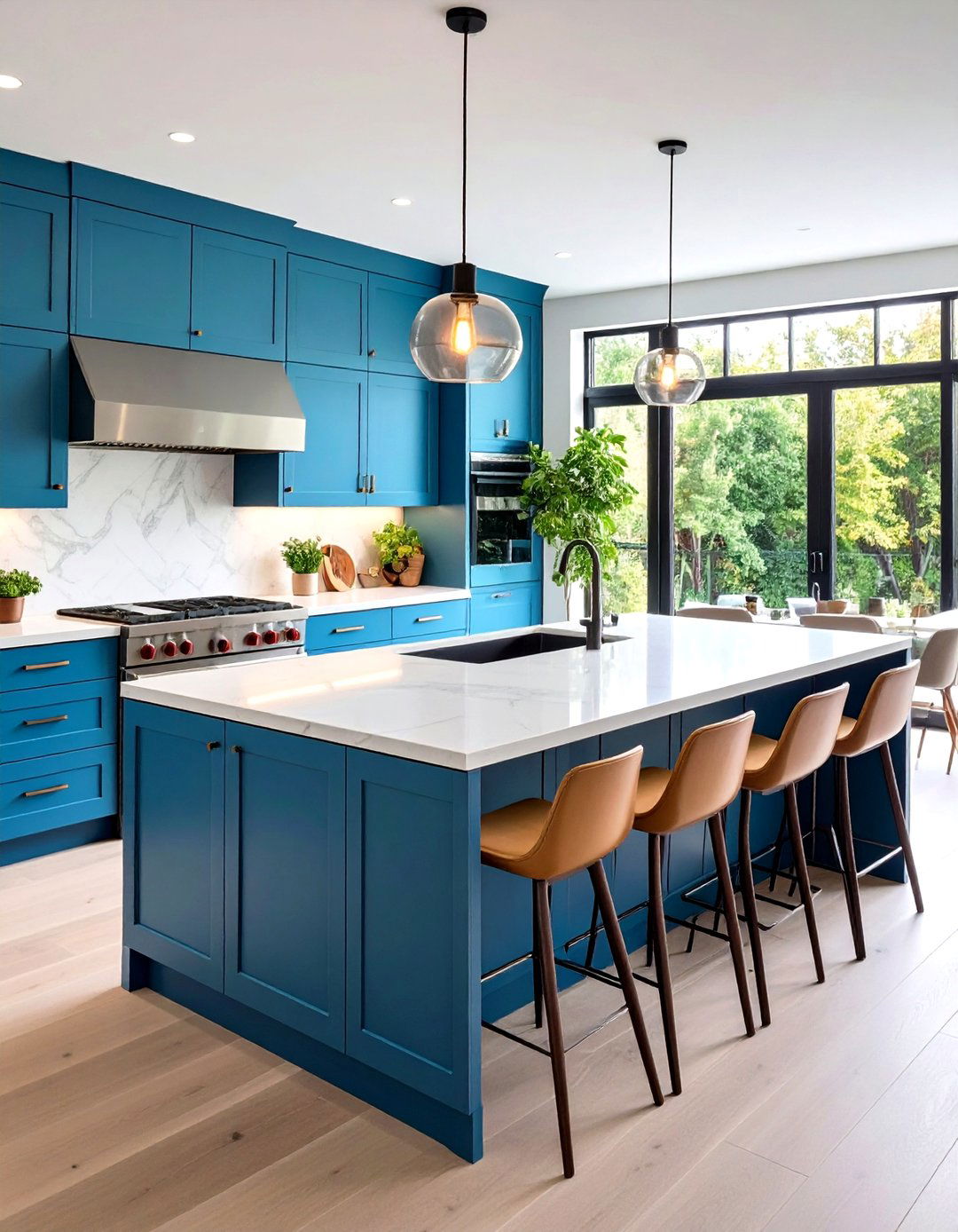 The Extendable Kitchen Island - 30 kitchen layout ideas with island