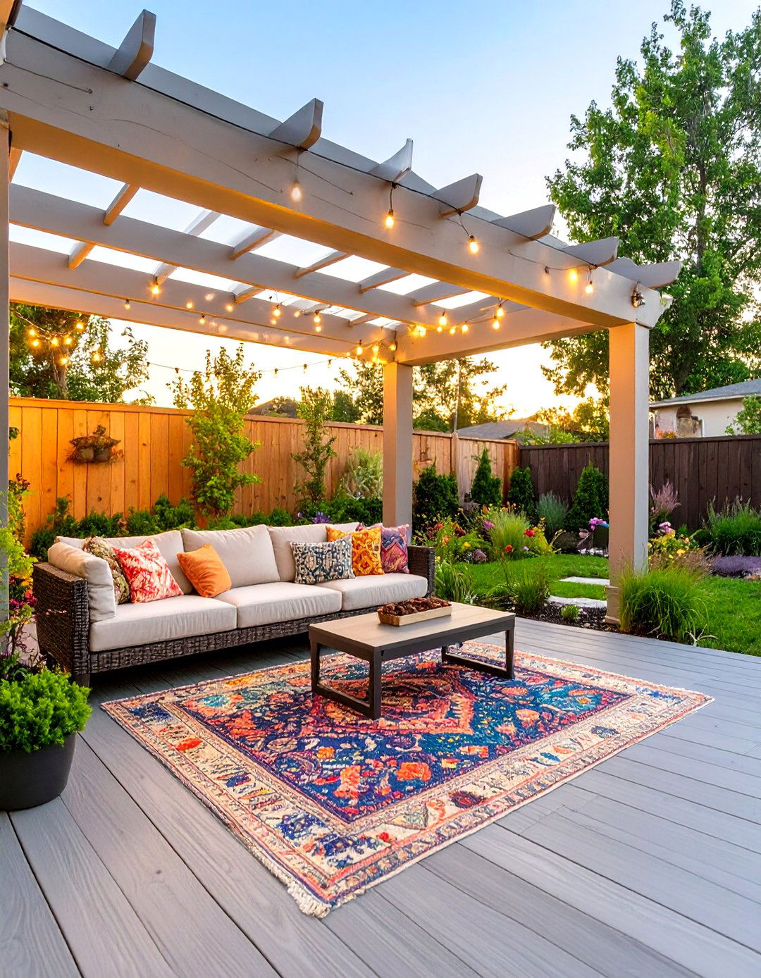 The Extended Outdoor Living Room - 30 low maintenance landscaping ideas