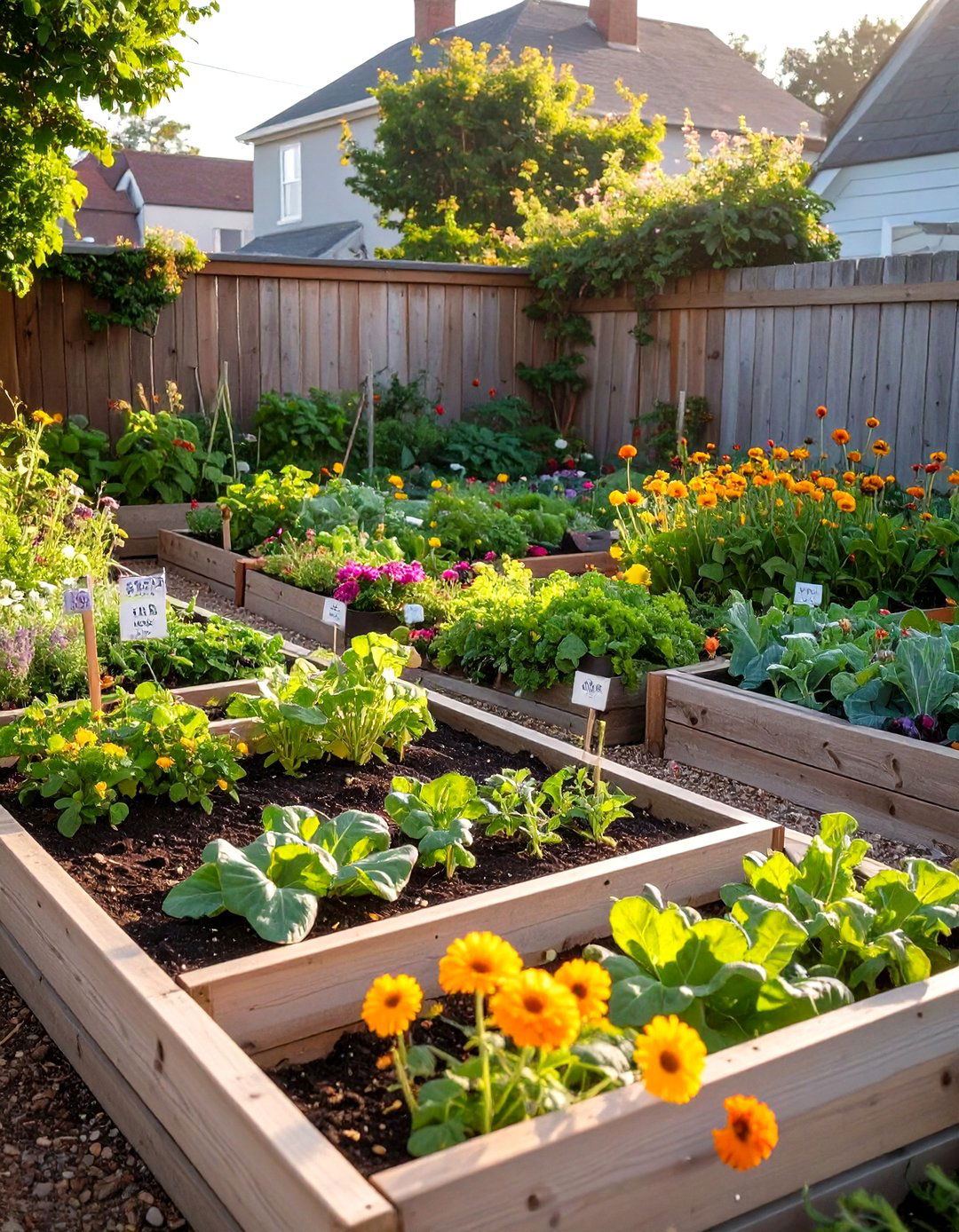 The Family Allotment Corner - 30 corner garden ideas