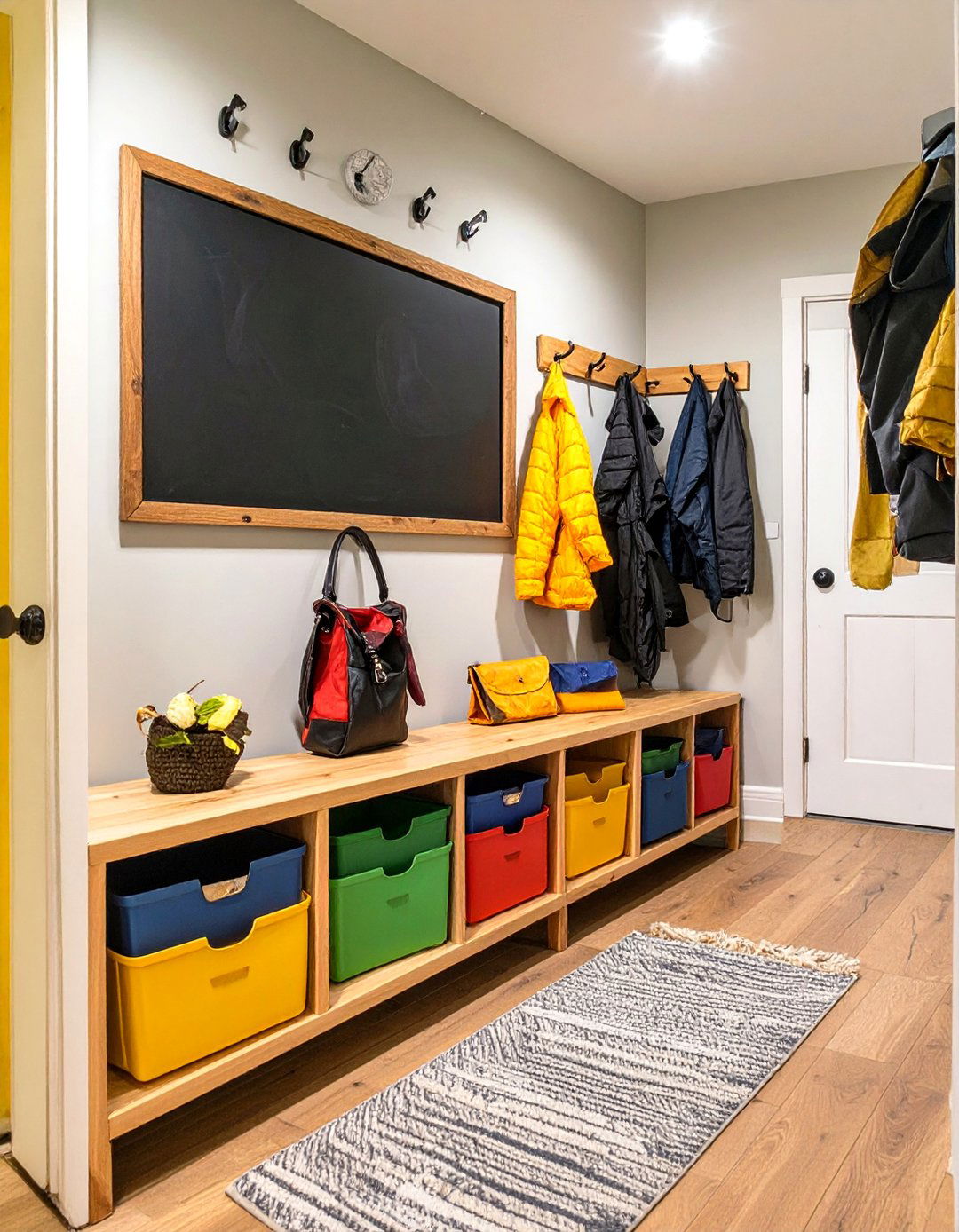 The Family Command Center Hallway - 30 hallway furniture ideas