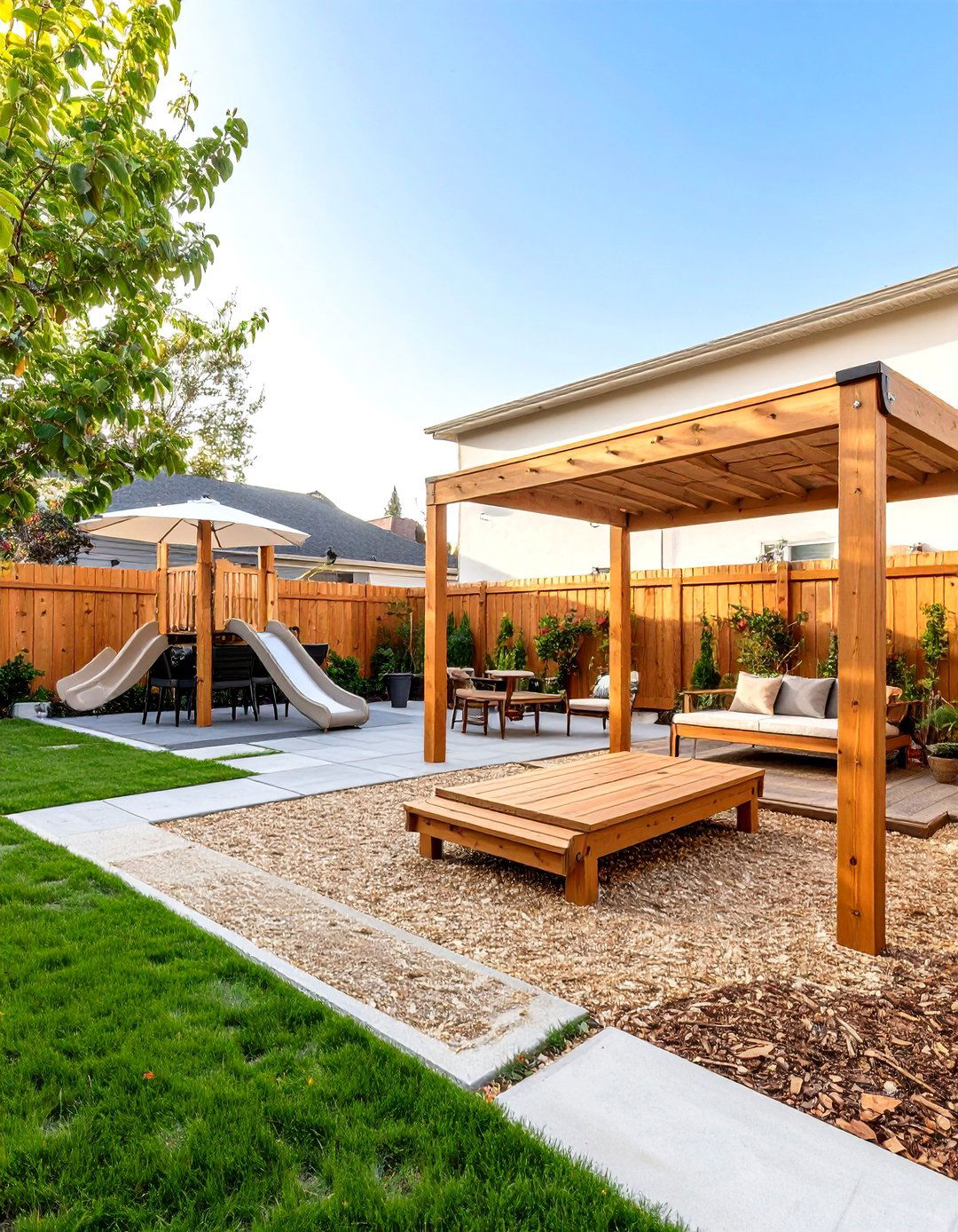 The Family Friendly Activity Zone - 30 backyard landscape ideas