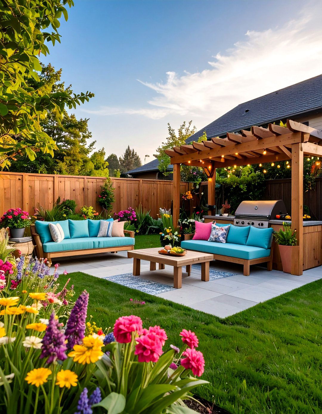 The Family Friendly Backyard Hub - 30 backyard grill ideas