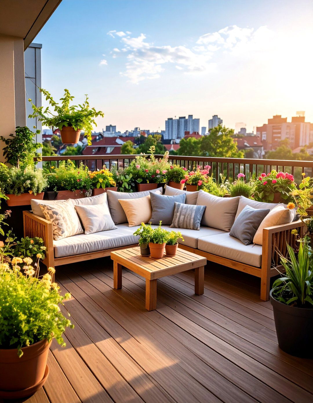 The Family Friendly Balcony Garden - 30 ai balcony garden design ideas