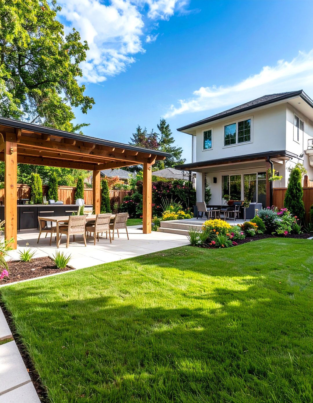 The Family Friendly Entertainment Zone - 30 layout landscape design plans ideas