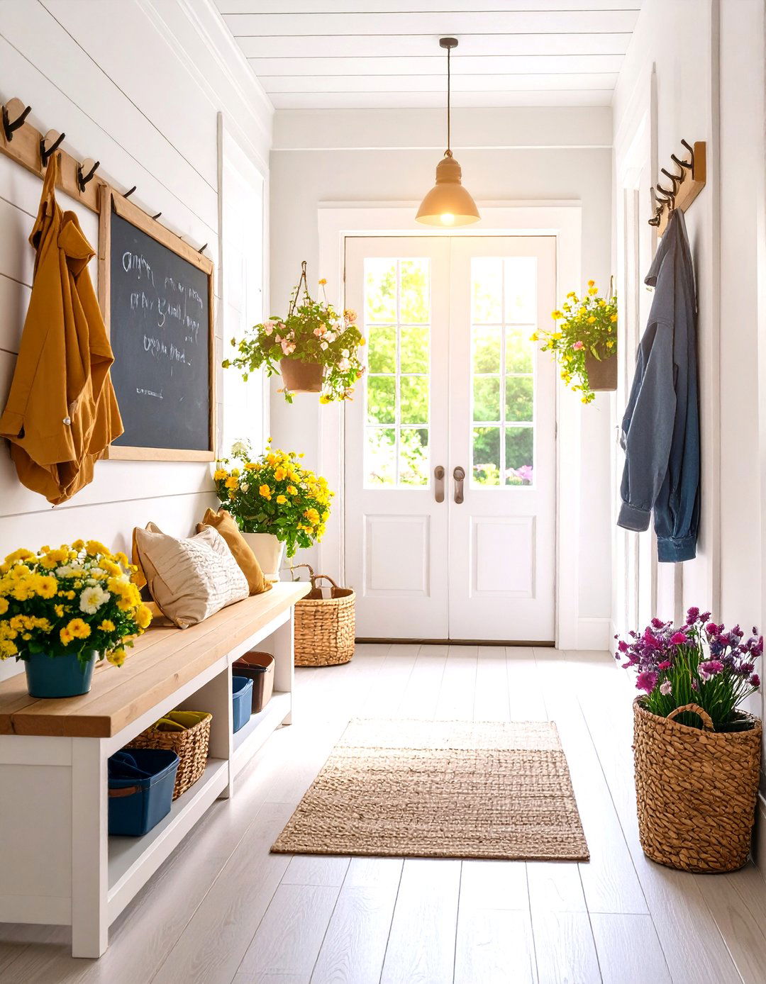 The Family Friendly Entryway - 30 entryway decorating ideas