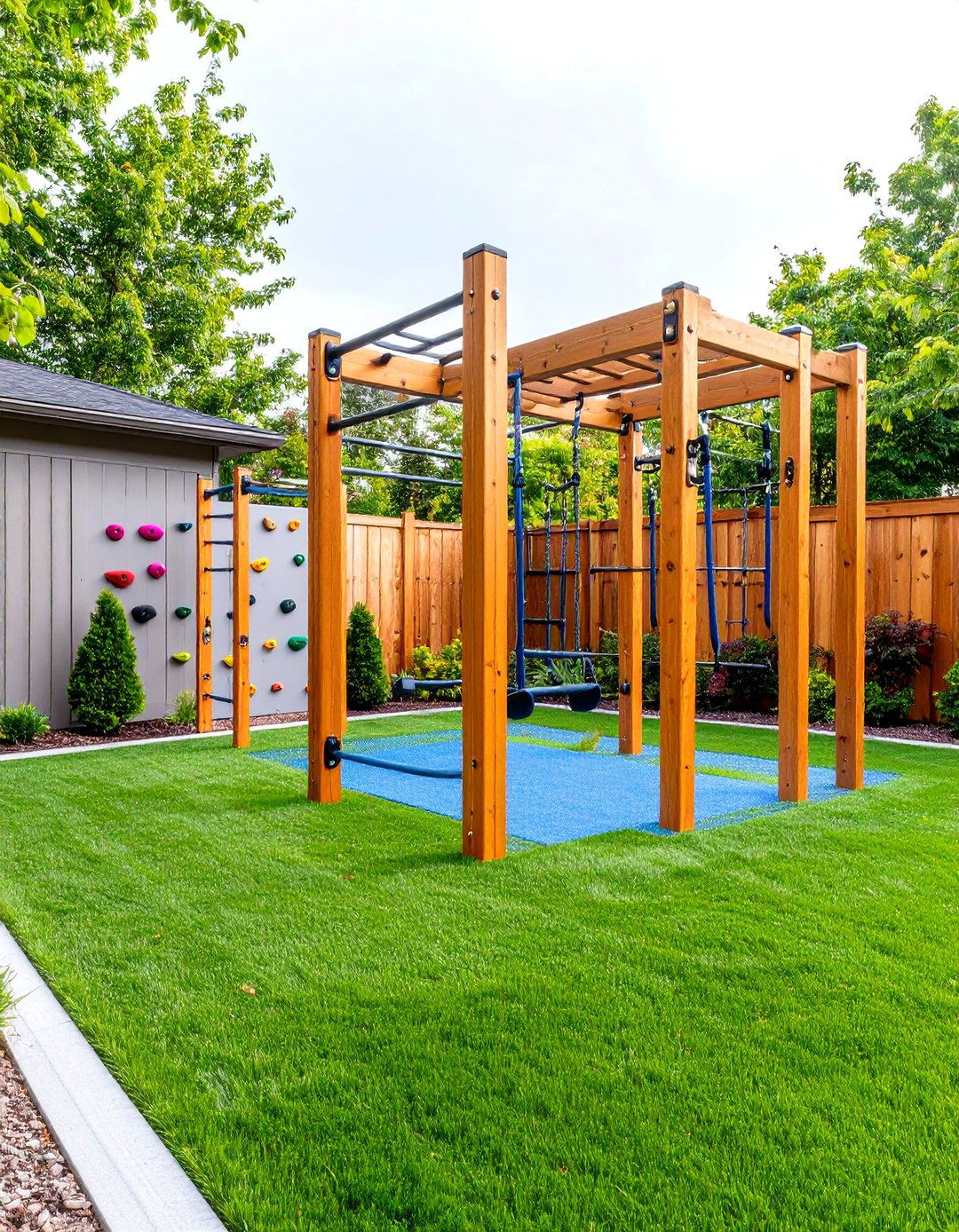 The Family Friendly Fitness Zone - 30 backyard gym ideas