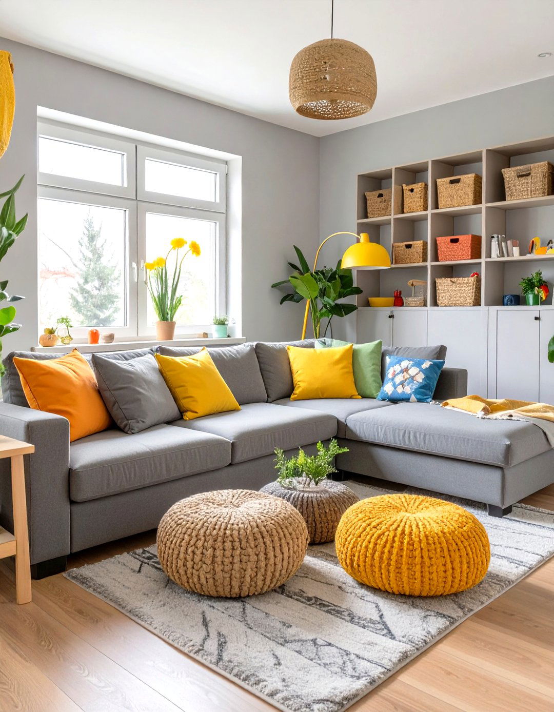 The Family Friendly Grey Living Room - 30 cosy grey living room ideas