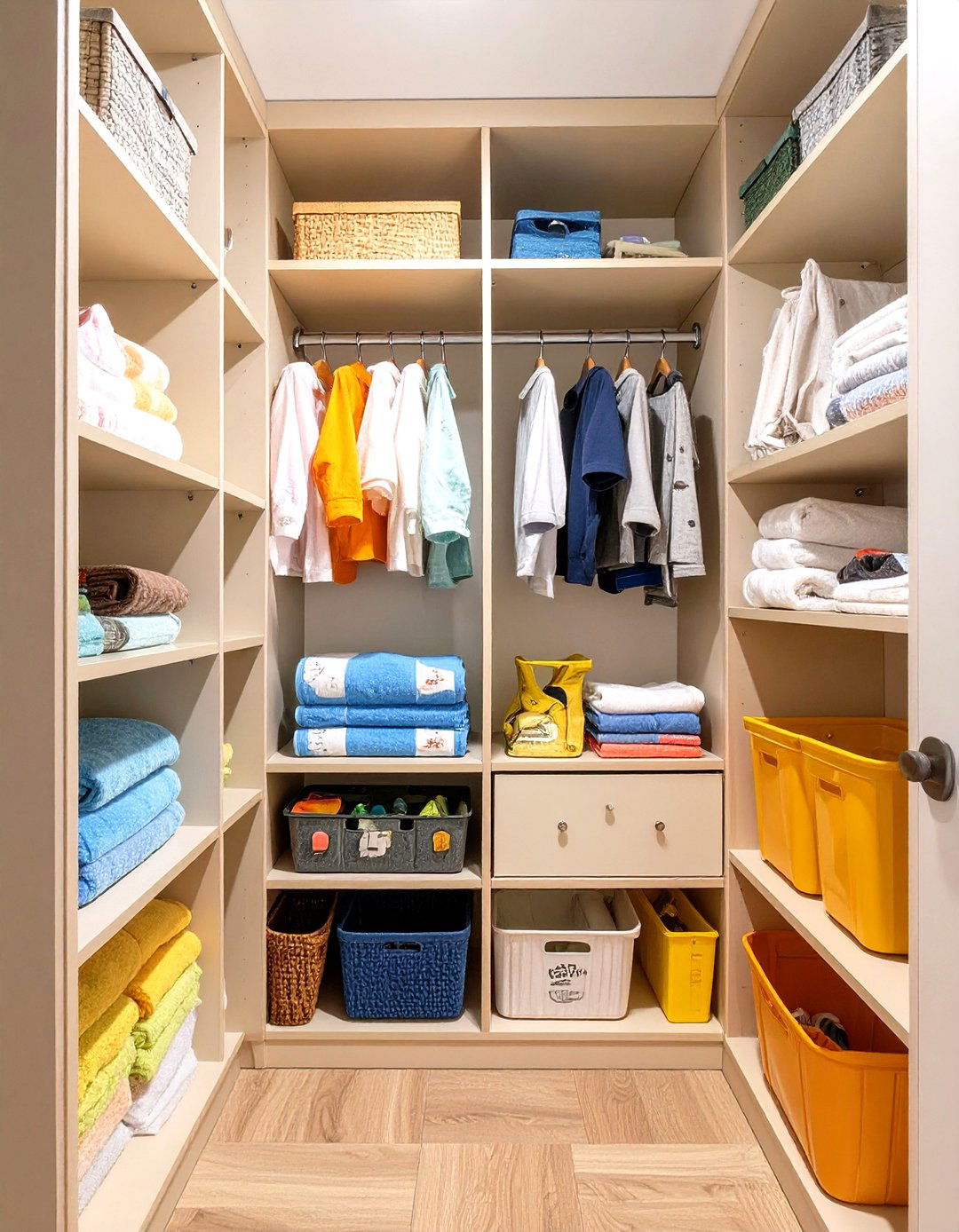 30 Hallway Linen Closet Ideas for Better Organization - We Love Home Blog