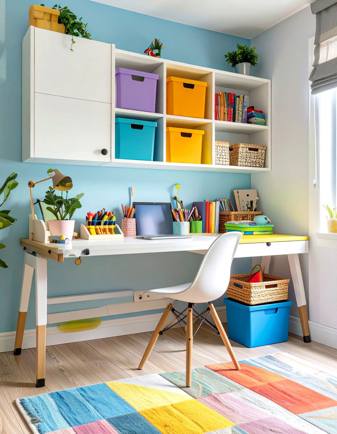 The Family Friendly Homework Station Home Office - 30 ikea home office ideas