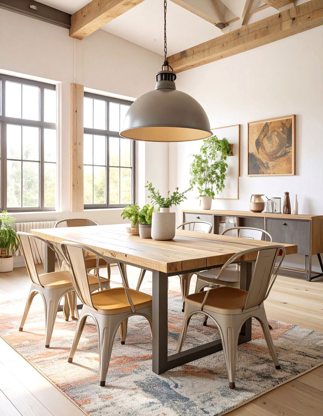 The Family Friendly Industrial Dining Area - 30 modern industrial interior design ideas