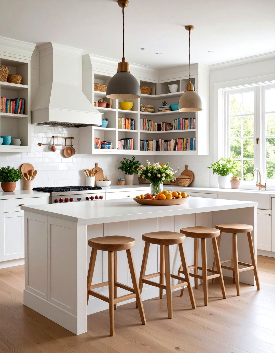 The Family Friendly Kitchen Peninsula with Storage - 30 eat in kitchen ideas