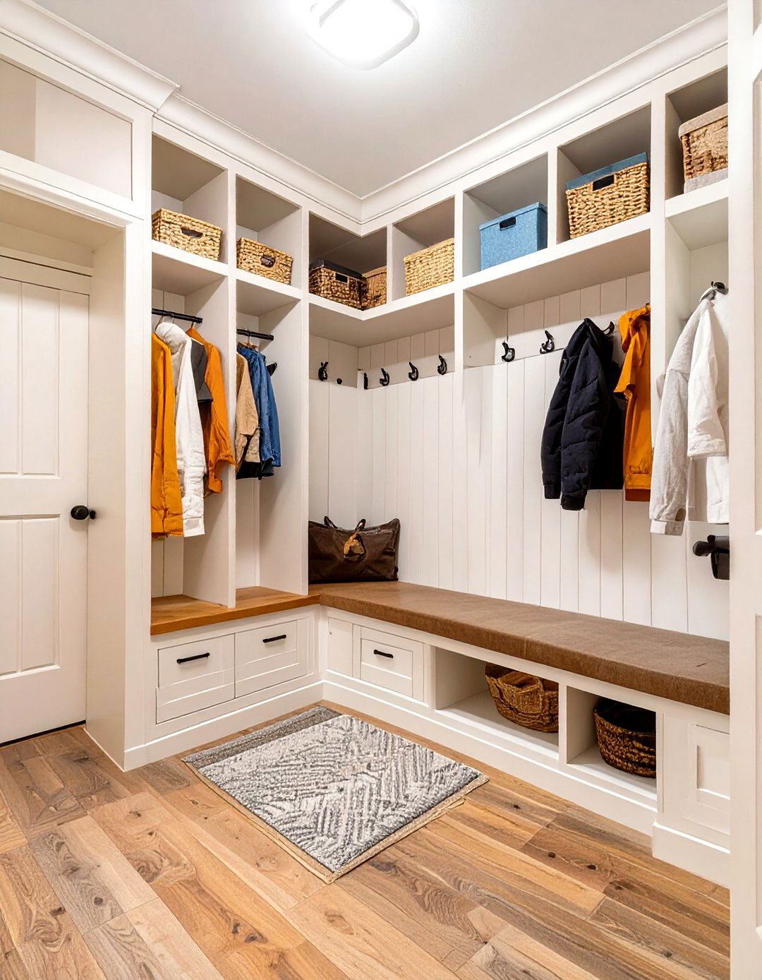 The Family Friendly Mudroom Closet - 30 design your own closet ideas