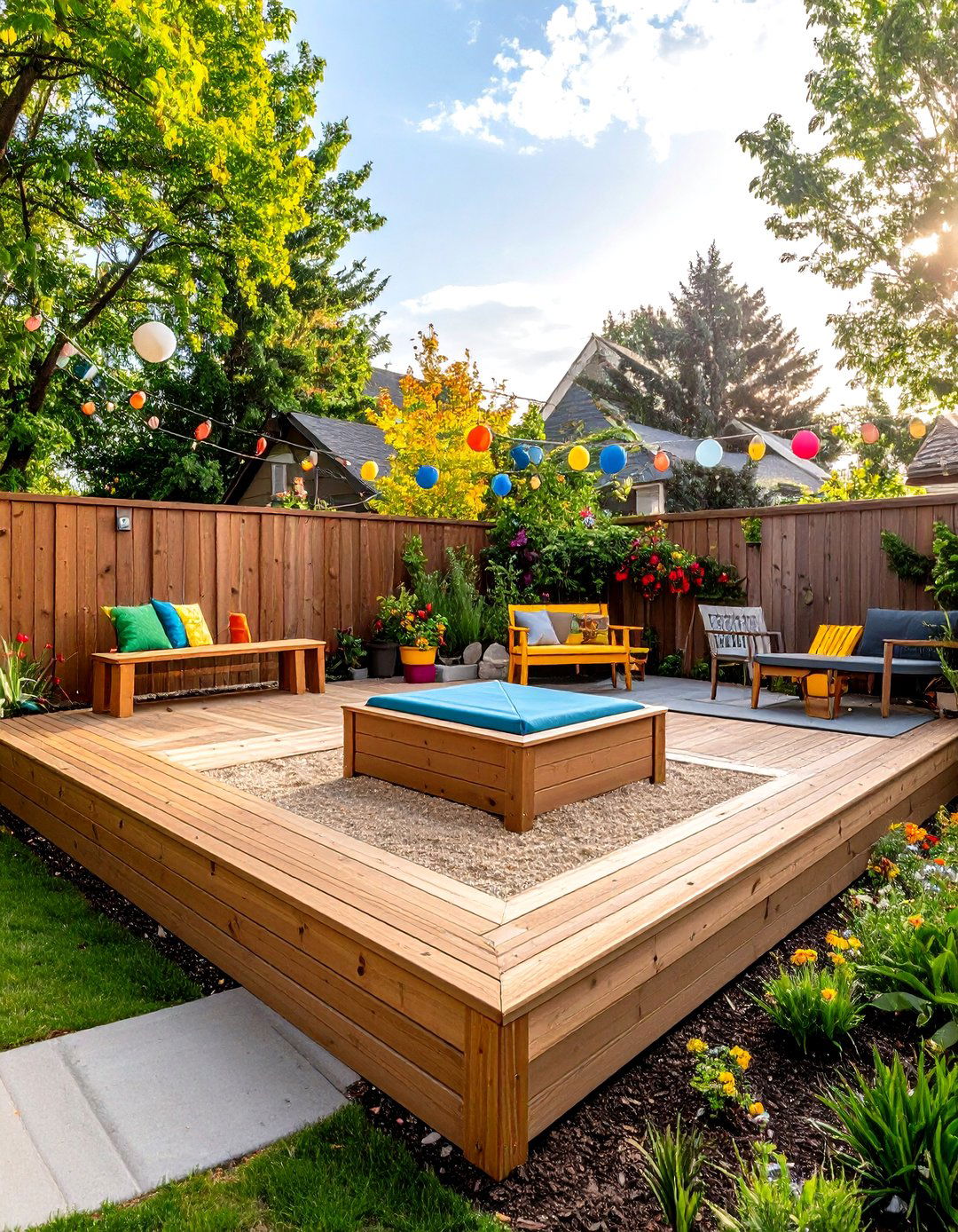 The Family Friendly Play Deck - 30 design a deck ideas
