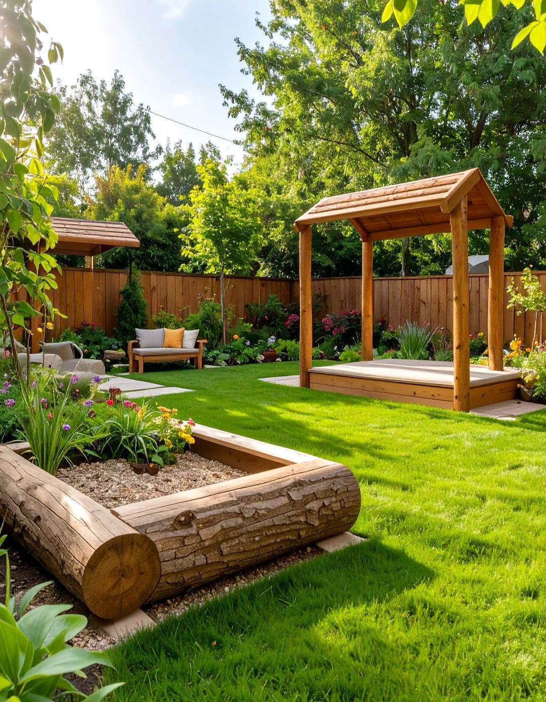 The Family Friendly Play Garden - 30 back yard garden ideas