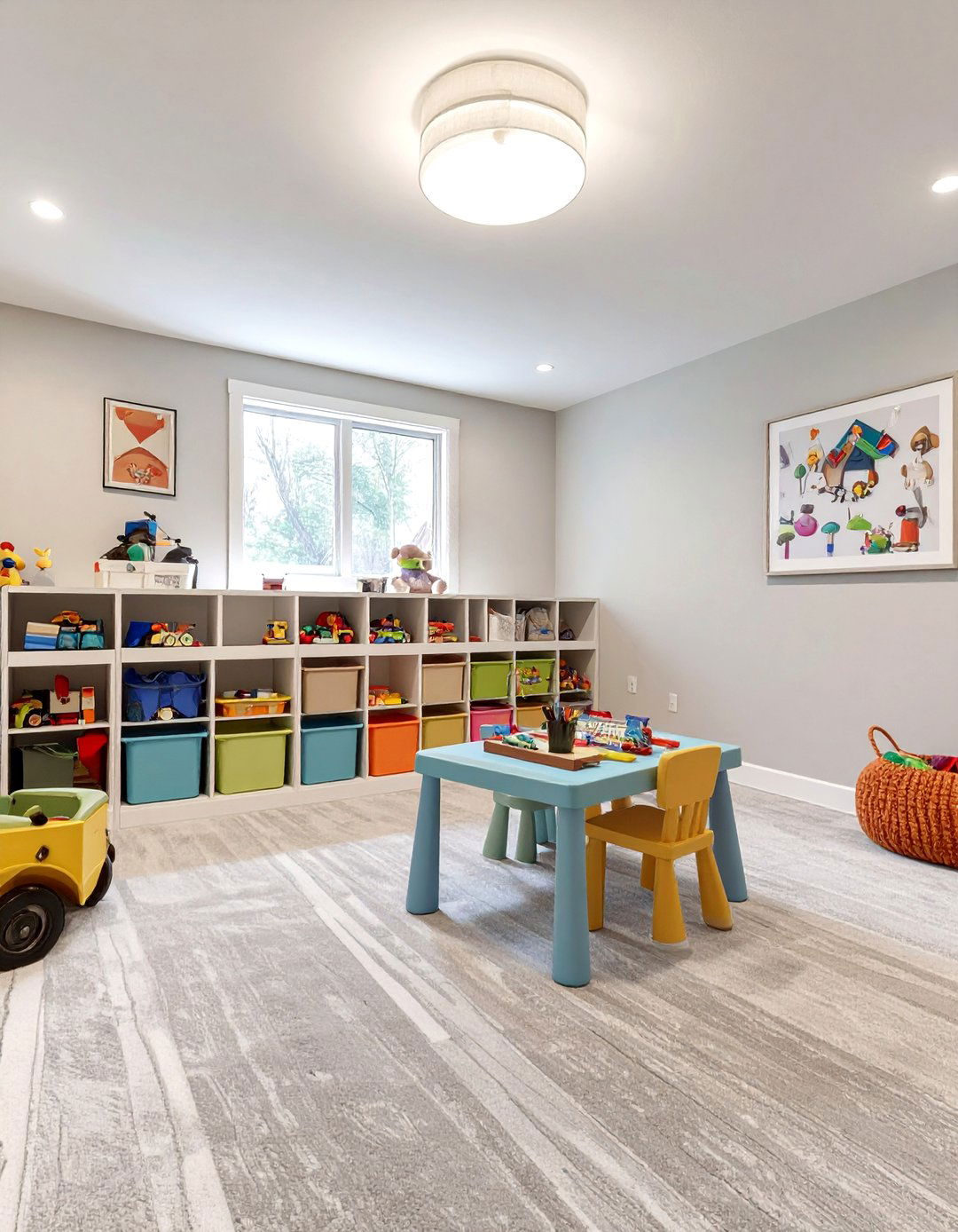 The Family Friendly Playroom - 30 basement remodeling ideas