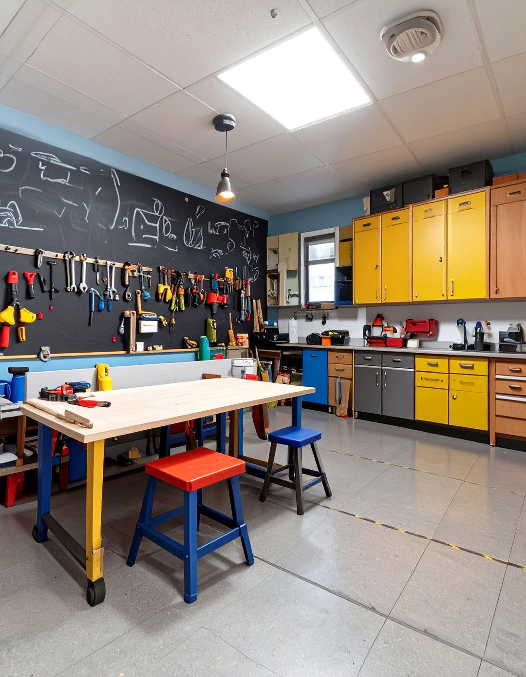 The Family Friendly Project Zone - 30 diy garage workshop ideas