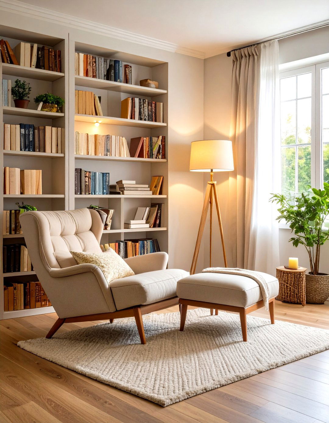 The Family Room Reading Nook - 30 family room decor ideas